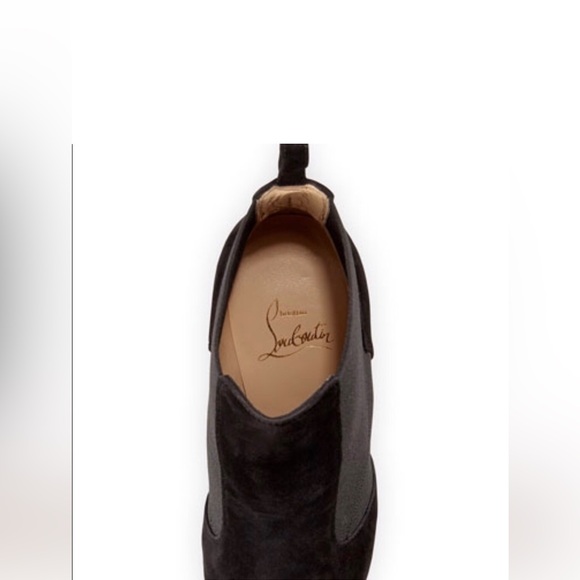 CHRISTIAN LOUBOUTIN Boulevard Gored Bootie Size 39 US 9 - Picture 2 of 16